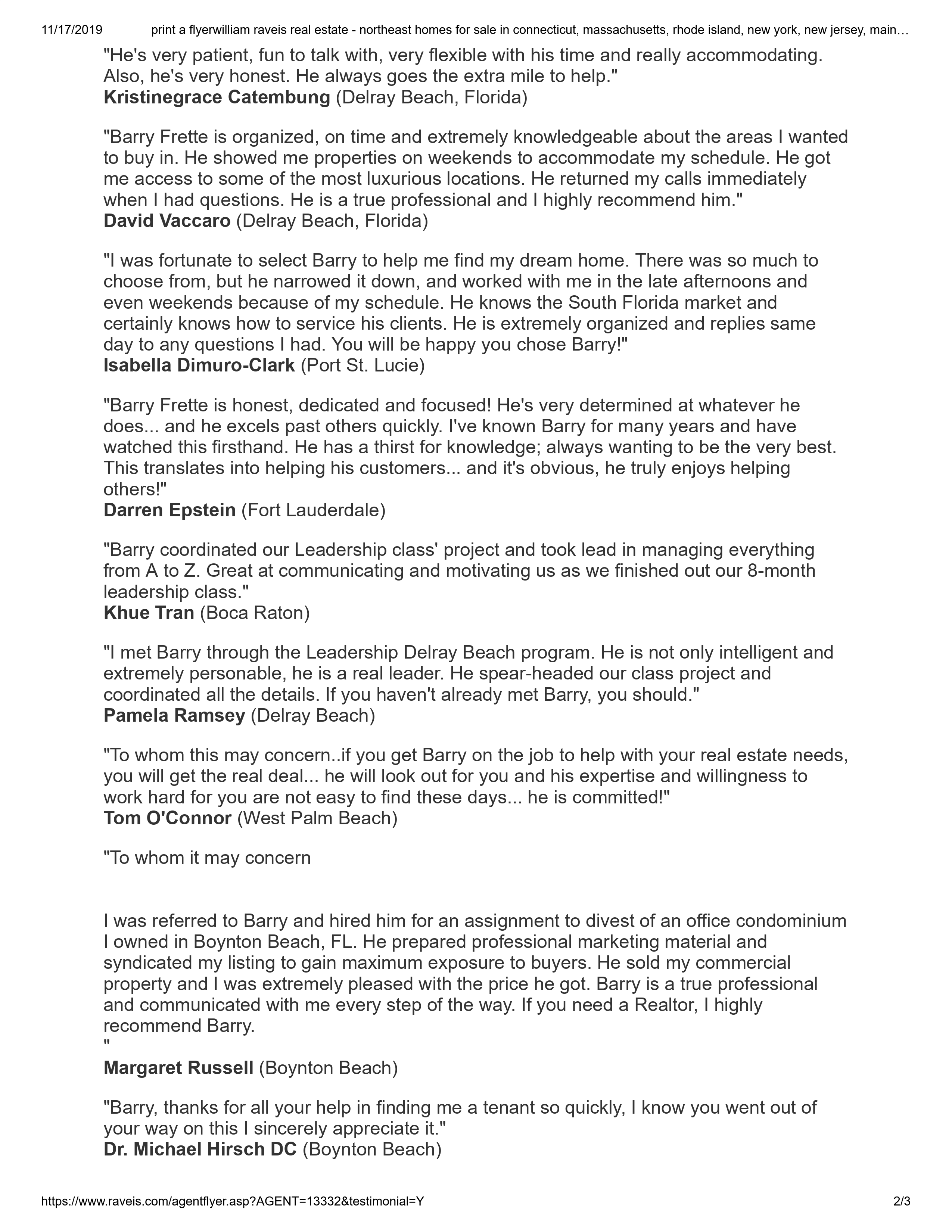 Barry Testimonials (2/3)