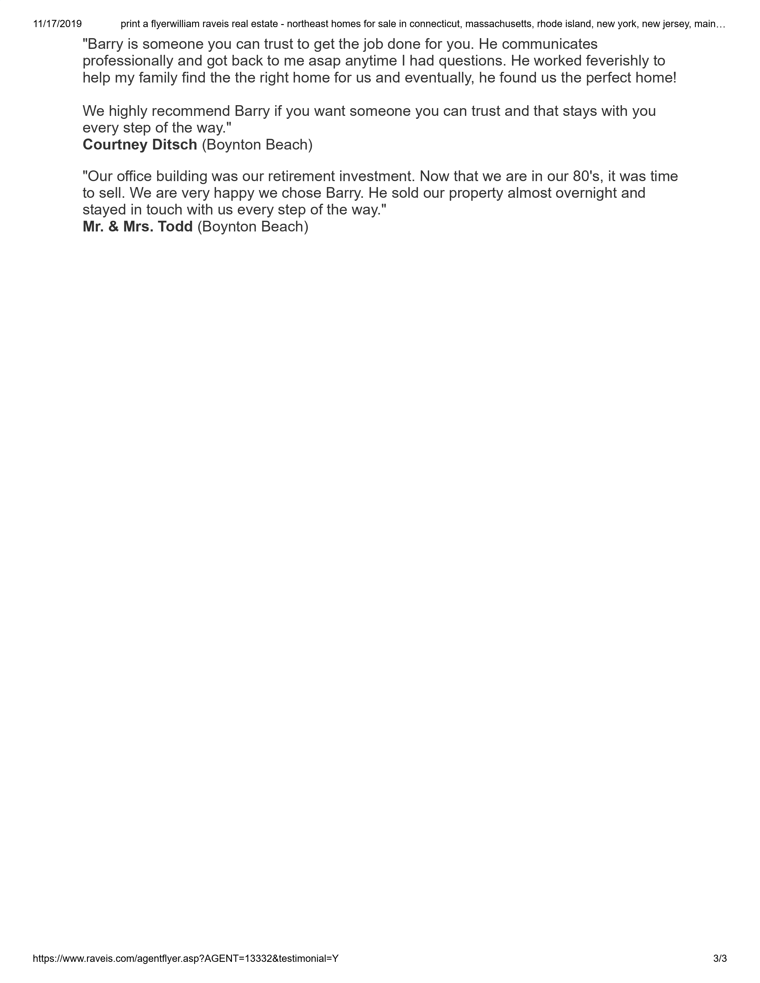 Barry Testimonials (3/3)