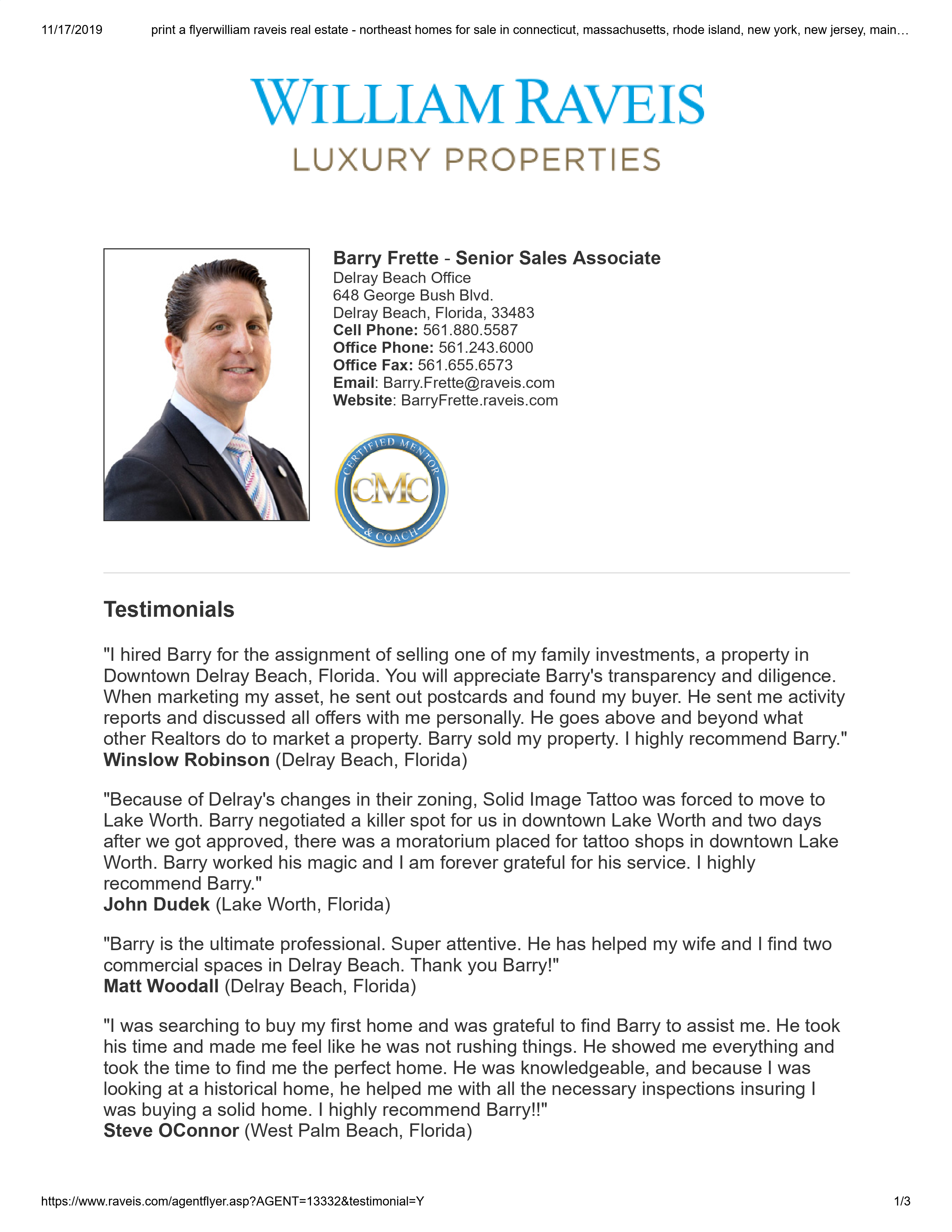 Barry Testimonials (1/3)